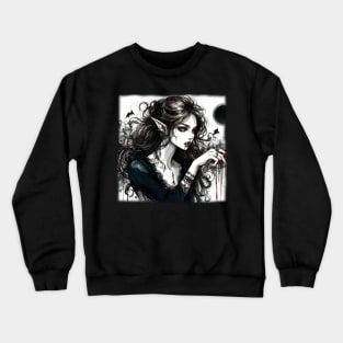 The vampire princess Crewneck Sweatshirt